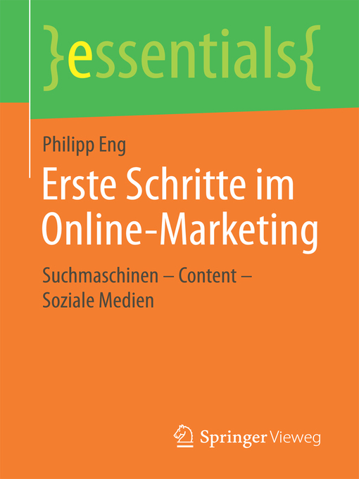 Title details for Erste Schritte im Online-Marketing by Philipp Eng - Available